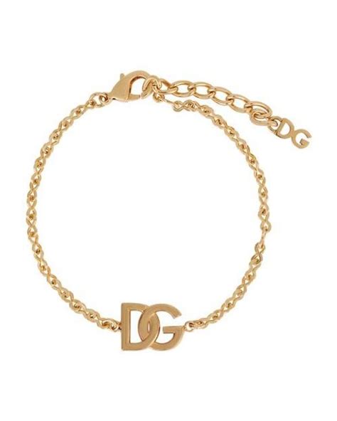 dolce gabbana verschluss gliederarmband|Gliederarmband mit DG.